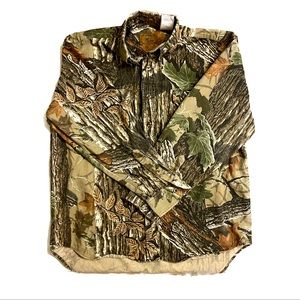Duxbak Long Sleeve Realtree Button Down